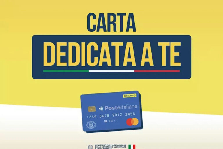 Nel 2026–2027 la Carta dedicata a te torna: nuove ricariche da 500 euro per le famiglie ISEE